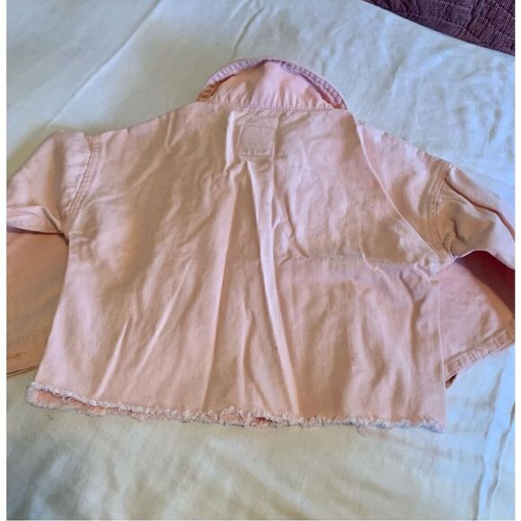 Bebe Pink Cropped Jacket - Picture 5 of 7